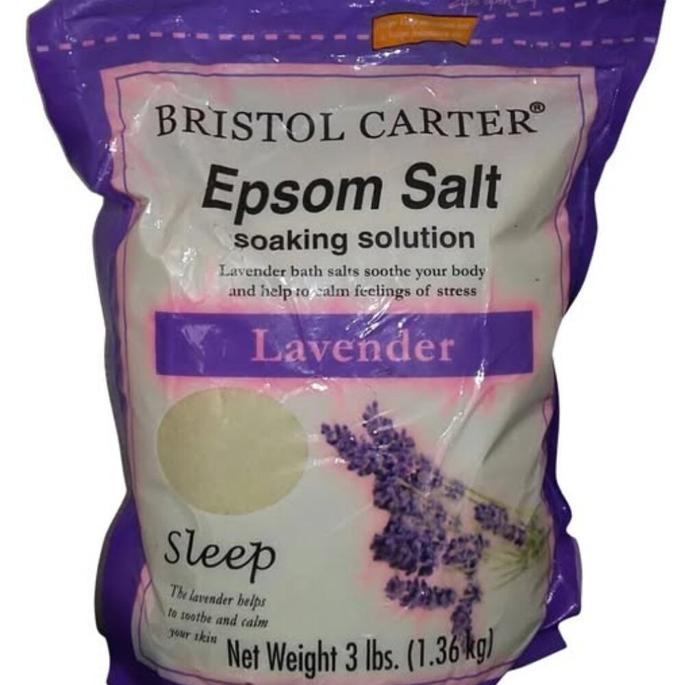 Bristol Carter Epsom Salt Soaking Solution Lavender Bath Salts